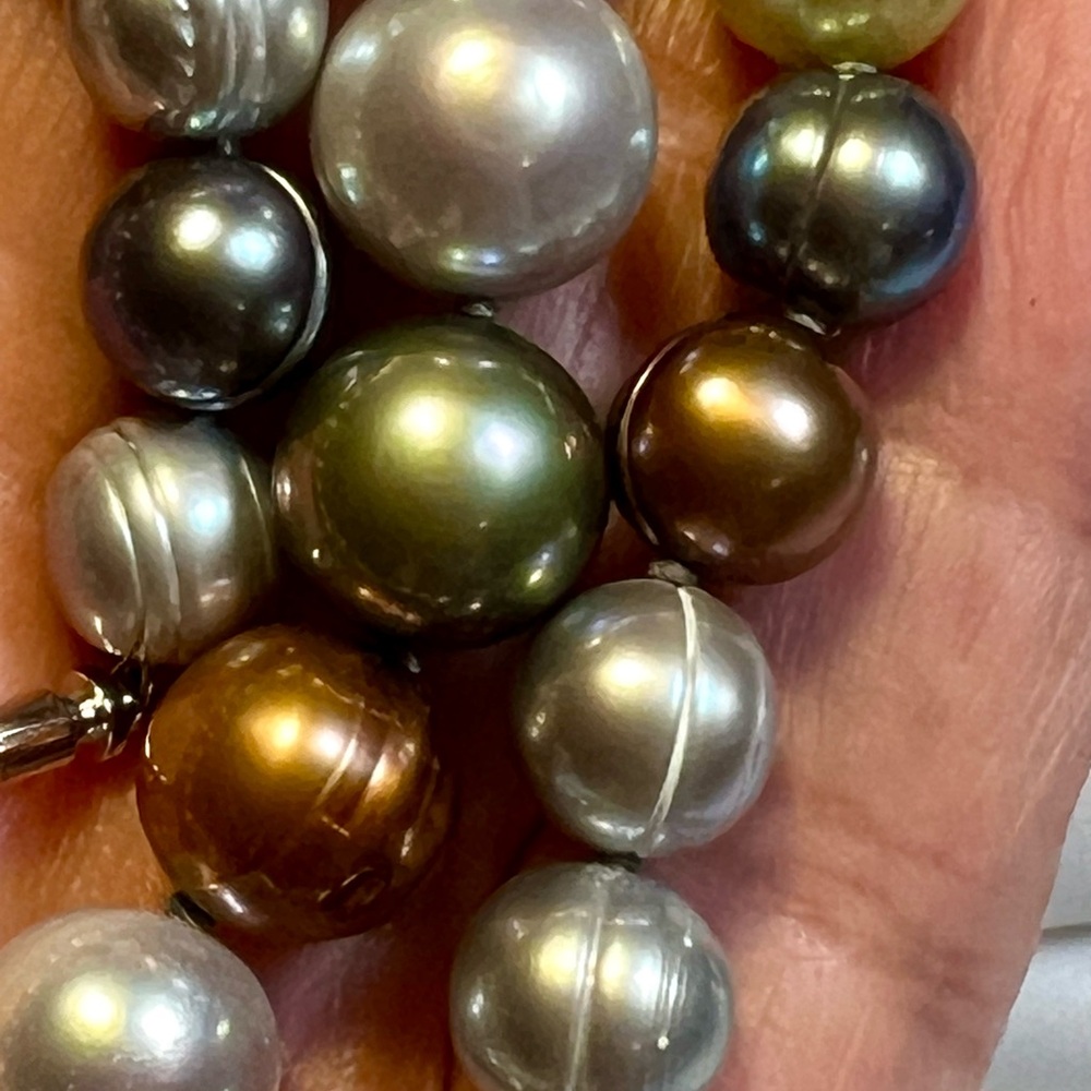 Multicolor Cultured Pearl Jewelry Set by Honora Collection. Read the description - Picture 10 of 16